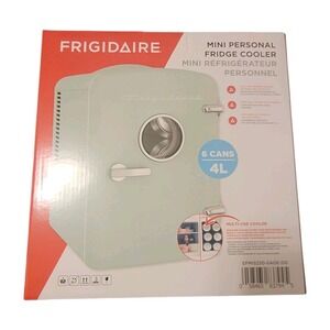 Frigidaire Retro 6 Can Mini Beverage/Skincare Cooler New In Box